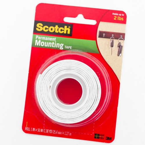 Scotch, Tape, Art & School, 1", 3M, Mounting Tape, 50", 2059